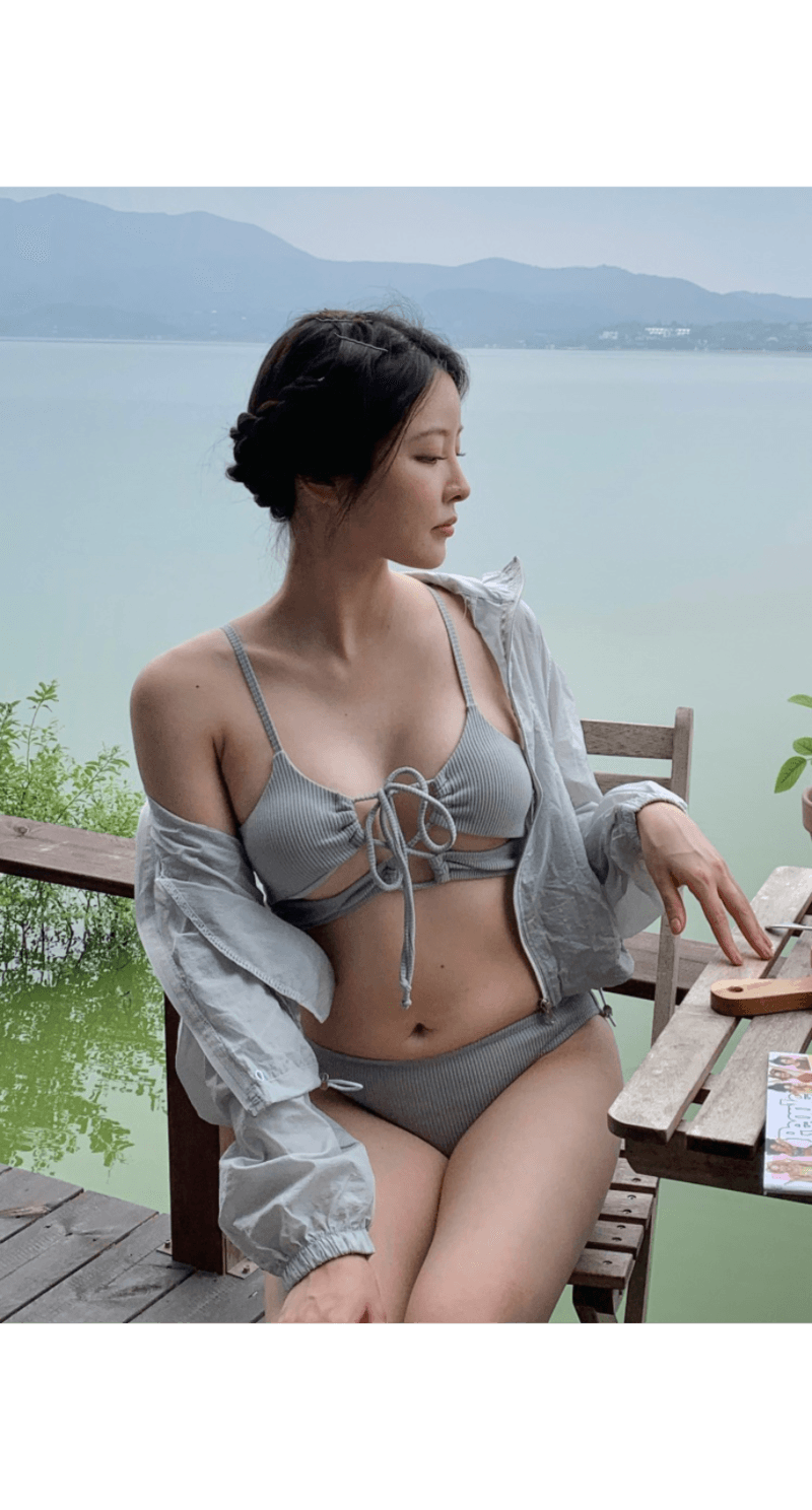 {자체제작} Lake bikini - Gray