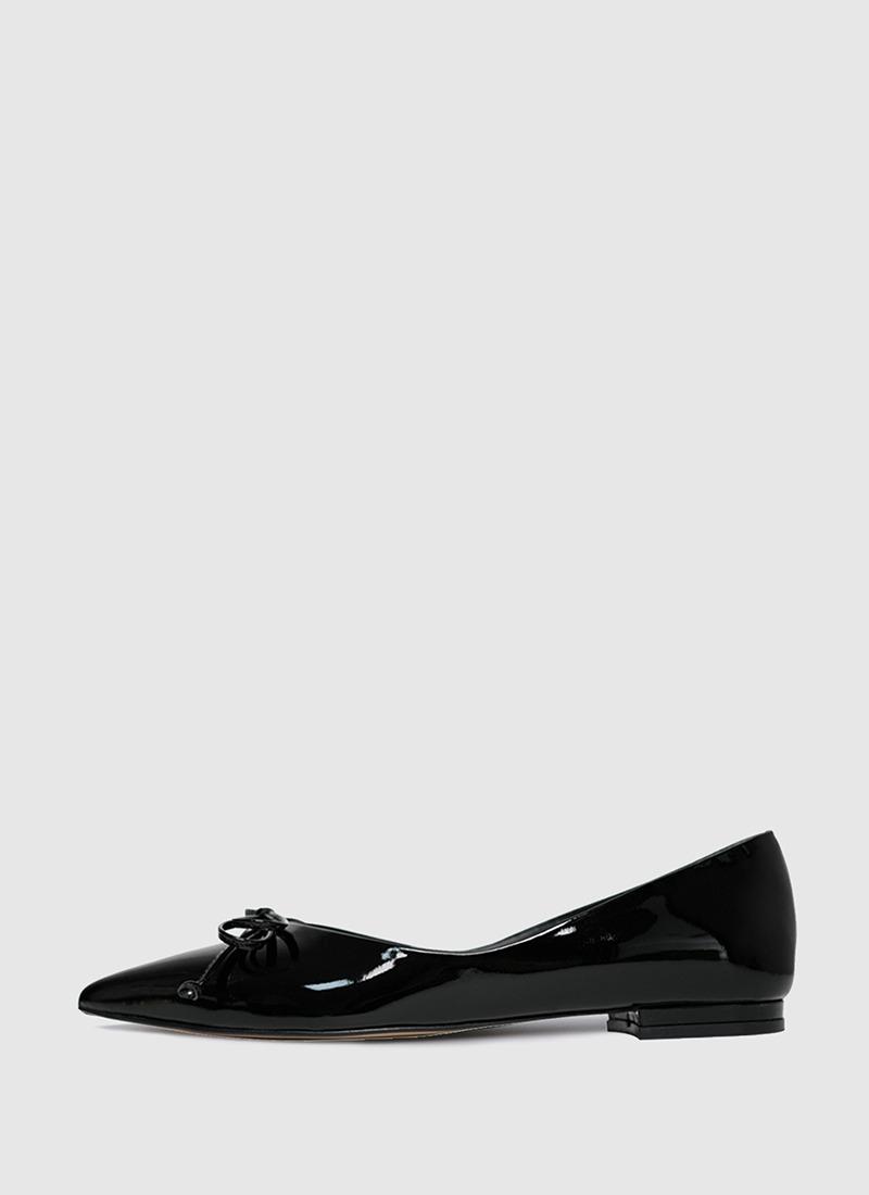 Double ribbon flat(Black)