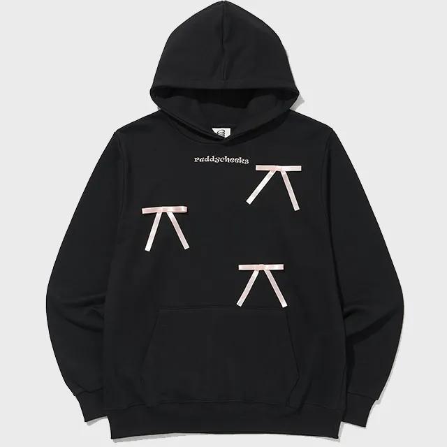 RUDDYCHEEKS RIBBON HOODIE [2Color]