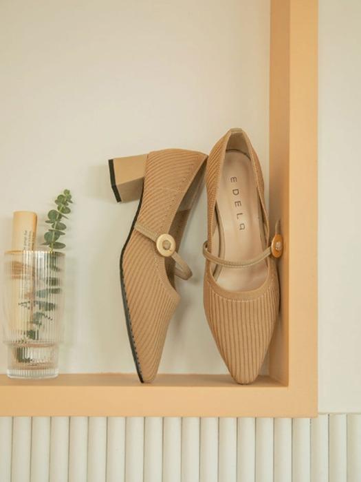 Hazel 헤이즐 가죽 펌프스 4.5cm