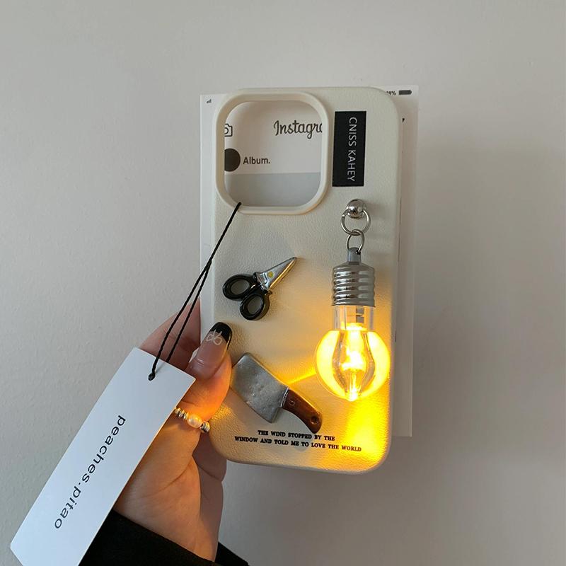 Light Bulb Unique Case 전구 램프 유니크 아이폰 케이스