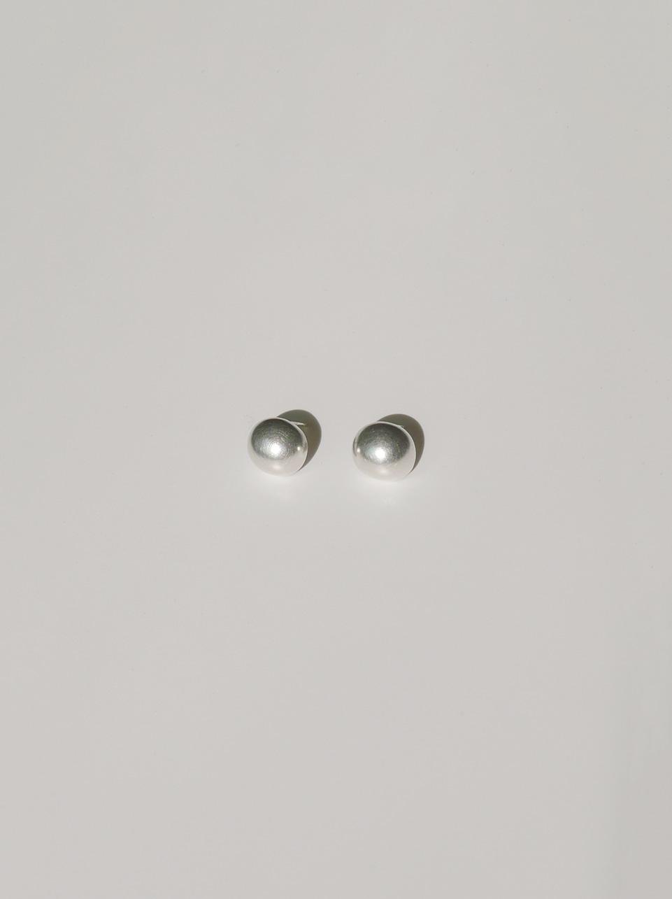 Cloudy small silver earrings 클라우디 실버 스몰 귀걸이
