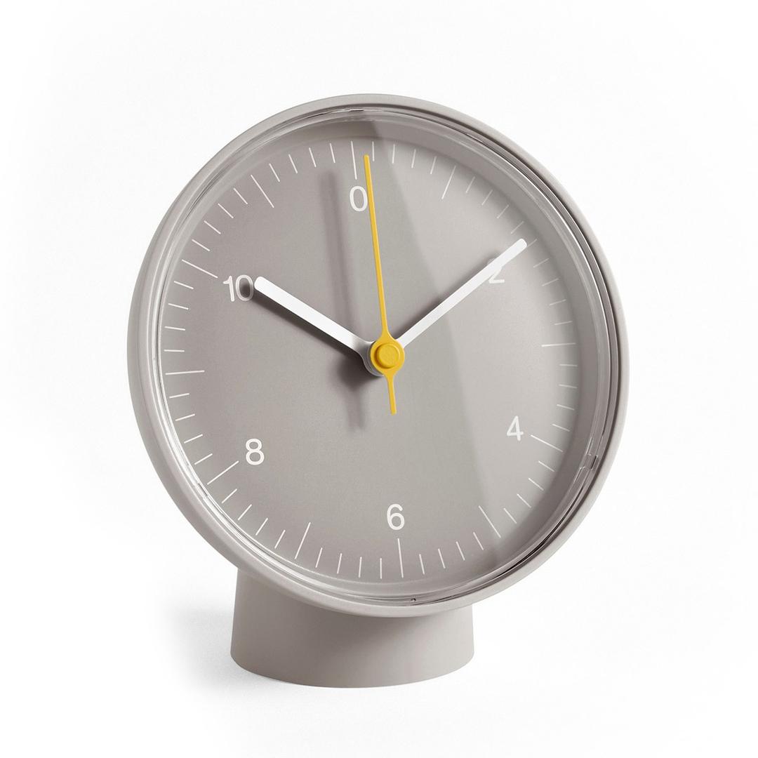 Table Clock Grey