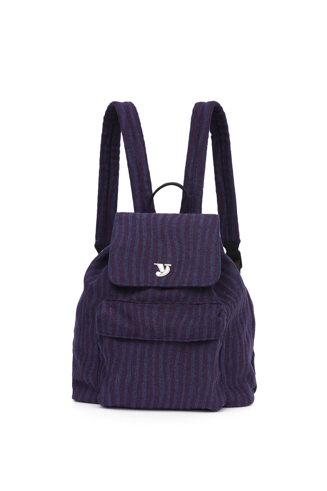 [X FUGGLER] 미니 데이 백팩 mini day backpack (purple wave)