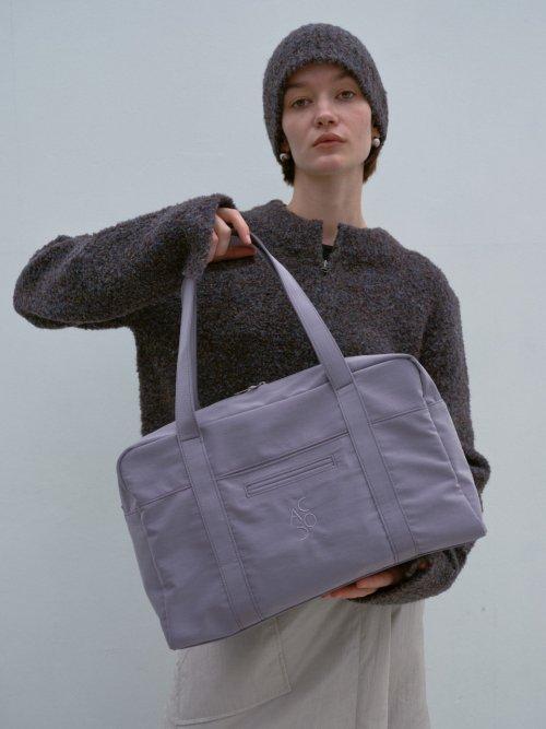 【Nuyet】Devil round boston bag Devil round boston bag _ Grey