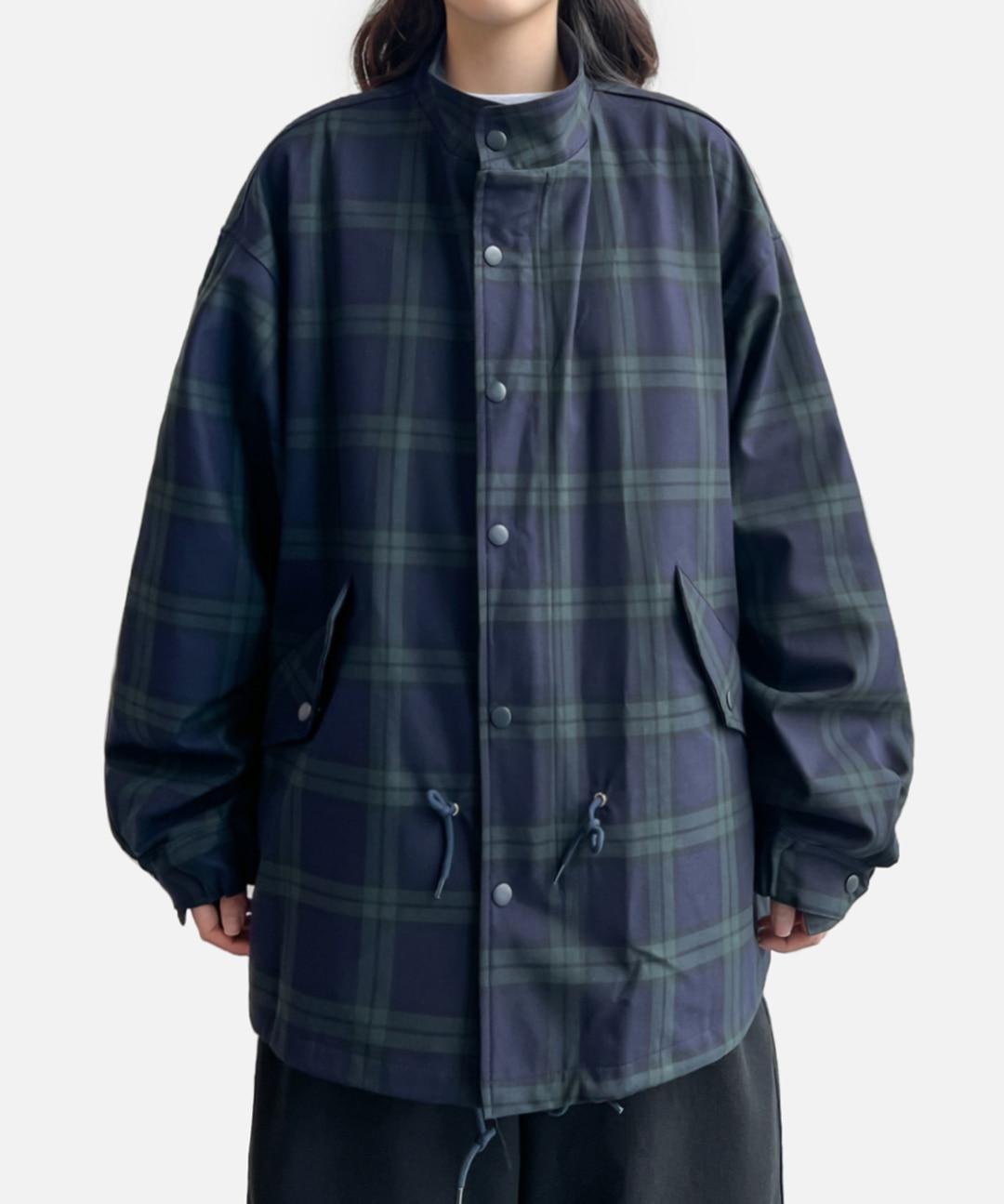 [25AW] 블랙와치 피쉬테일 점퍼 1color