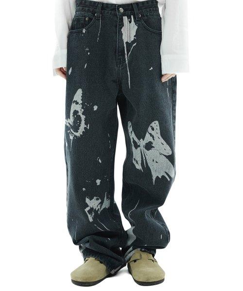 팬시클럽(FANCY CLUB)  [NF] 블린더 프린트 팬츠 (BLK)_FQC024 - 사이즈 & 후기 | 무신사