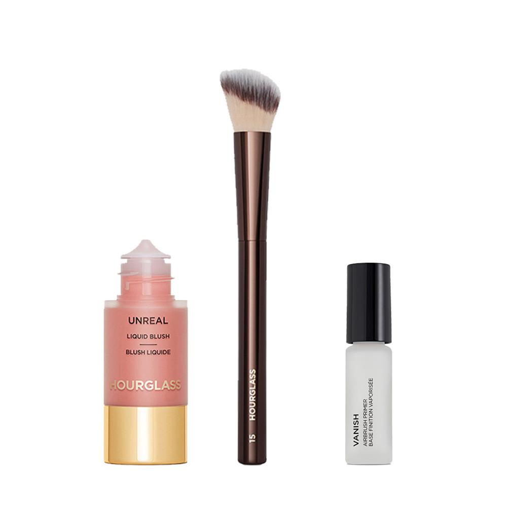 [신규출시][아워글래스] 언리얼 리퀴드 블러쉬 + 브러쉬 2종 세트 (7종 택1)