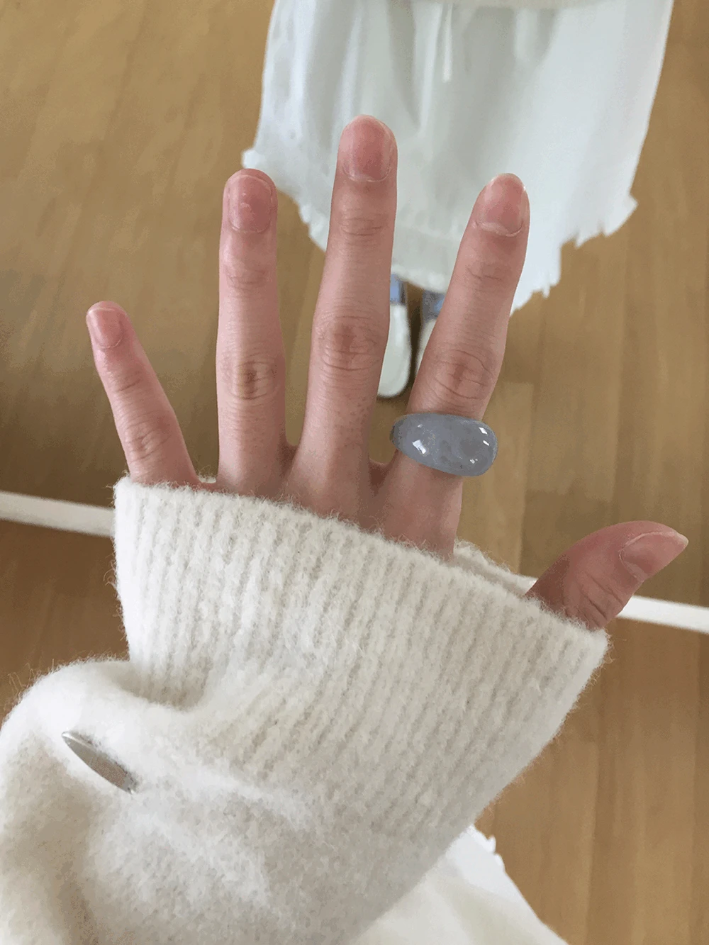 오블 호마이카 볼드 링 (2c)