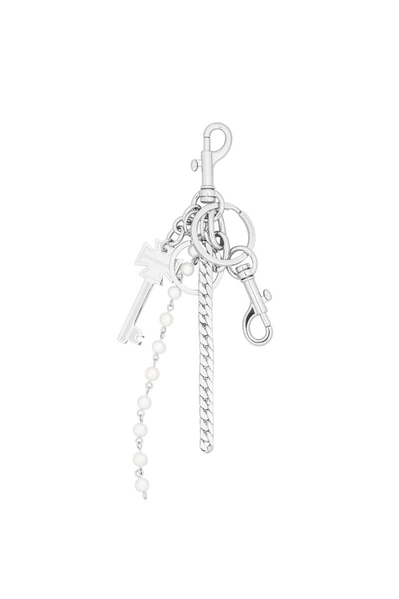 NO.596 [SILVER] CROSS KEY RING