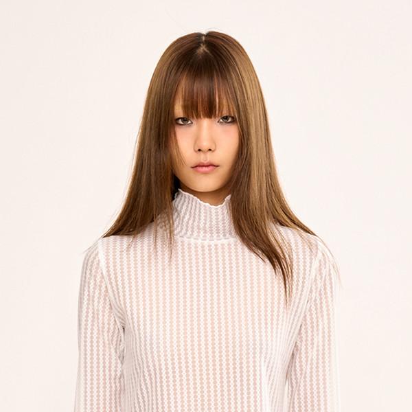 See-through Body Top - White