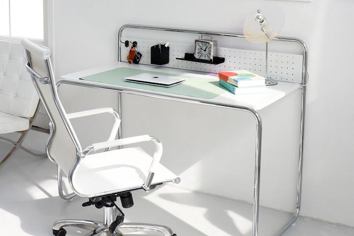 미드리센스데스크 미드센추리 인테리어 모던 타공판 책상 1200