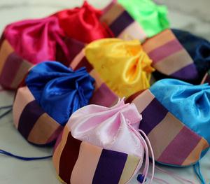 전통 복주머니 (국산) 색상랜덤/ 10개묶음판매