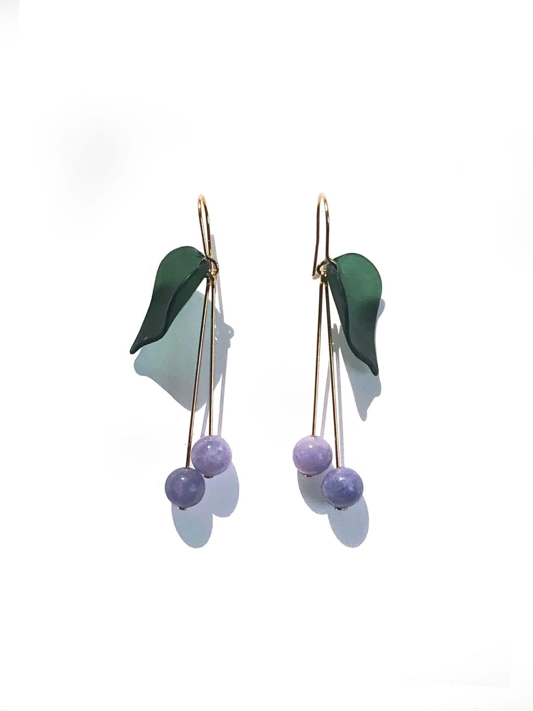 Grape Earrings2