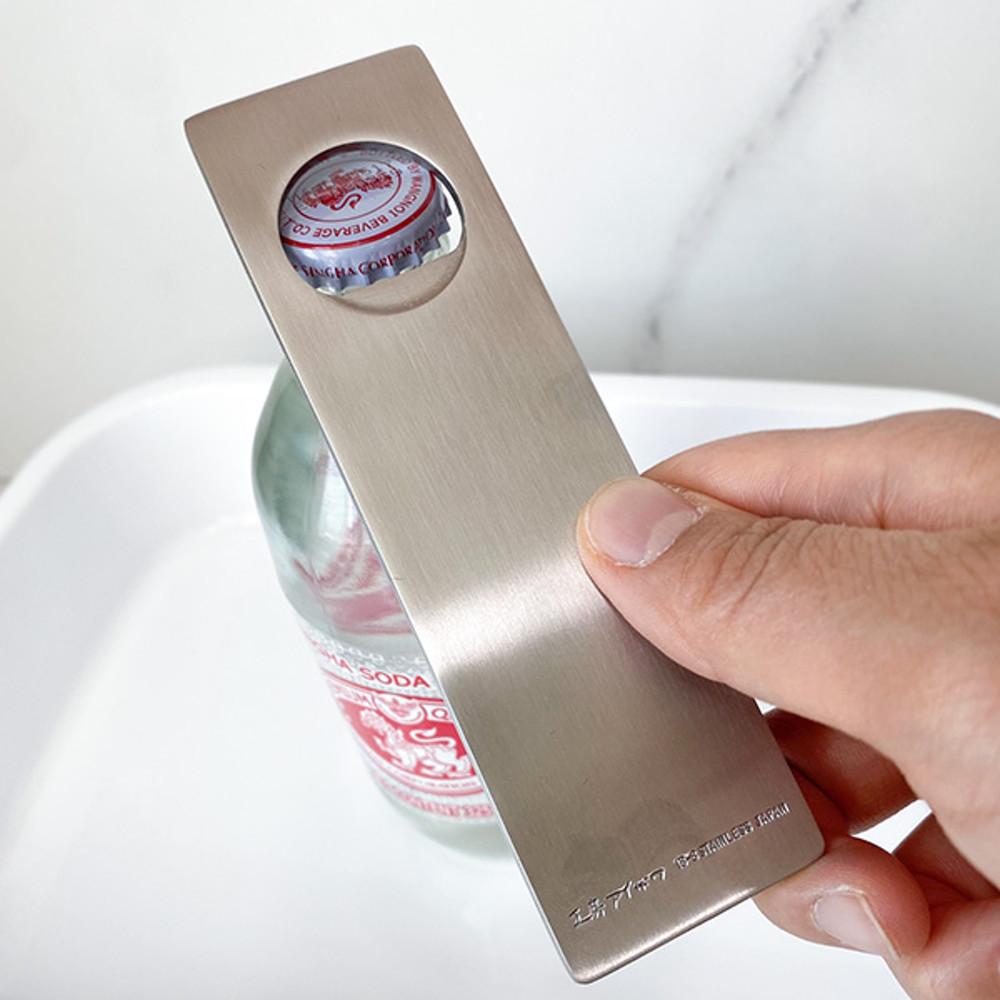 아이자와 공방 스테인레스 올스텐 심플 병따개 오프너