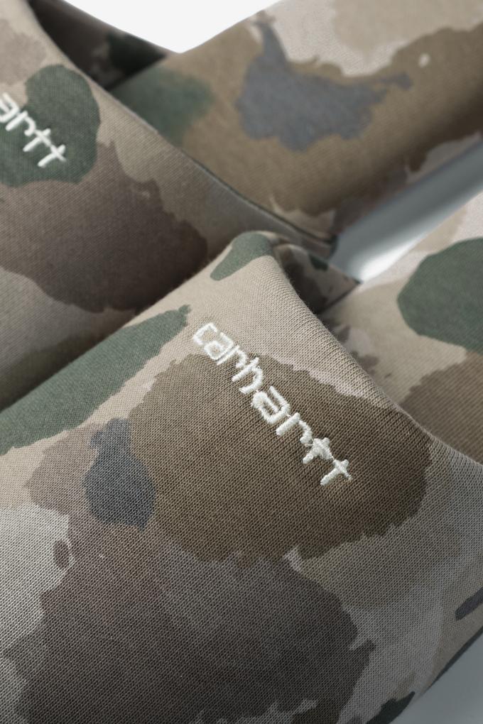 SCRIPT EMBROIDERY SLIPPERS