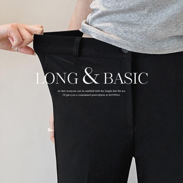 [베스트슬랙스🏆/쫀쫀스판][MADE][롱&기본] 디얼즈 속밴딩와이드슬랙스(25~36) (빅사이즈바지-스판슬랙스-신축성-히든밴딩-데이트룩-직장인룩-체형커버-출근룩-가을하객룩-롱팬츠)