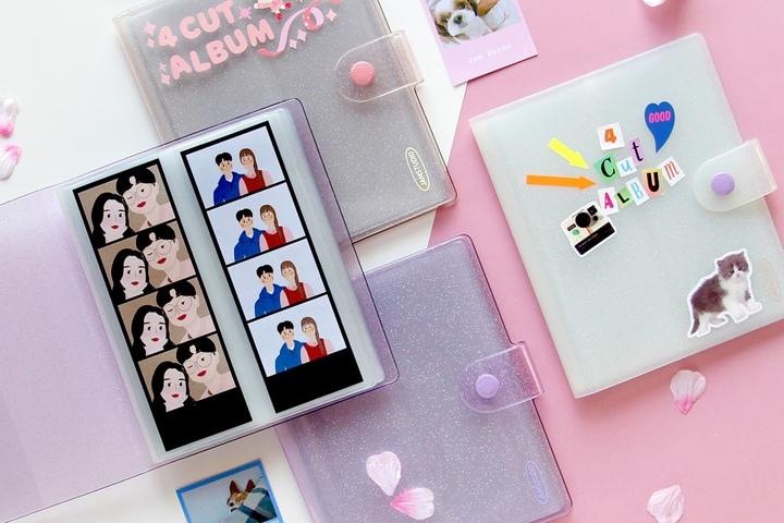 네컷앨범(단추형)