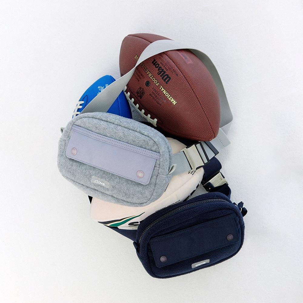 [24FW clove] Fleece Belt Bag (2color)