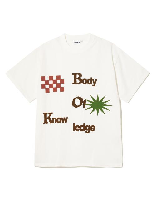 B.O.K S/S Tee - Cream