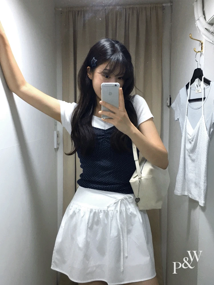 [MADE] 플뤼 도트 홀터 나시