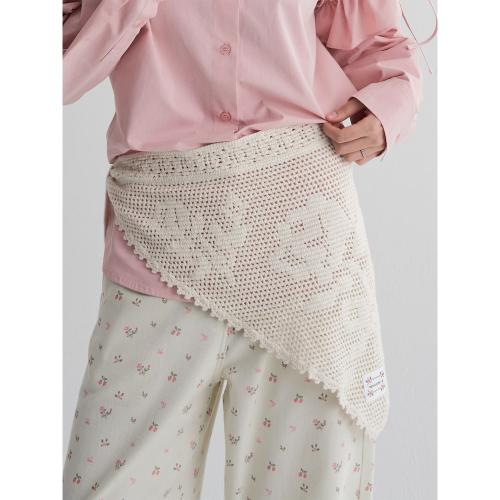 [민주킴] 크로셰 보닛  아이보리