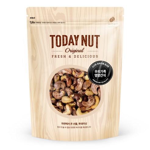투데이넛 껍질째 구운통캐슈넛, 300g, 1개 - 캐슈넛 | 쿠팡