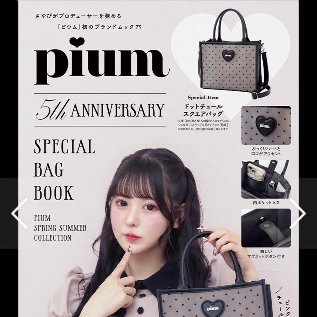 pium ムック本 バッグのみ