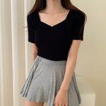 다이아 브이 반팔 티셔츠 (7color) _미닛마켓