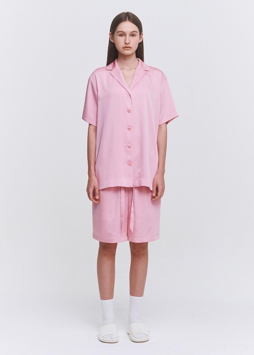 S SIGNATURE SHORT SET_PINK