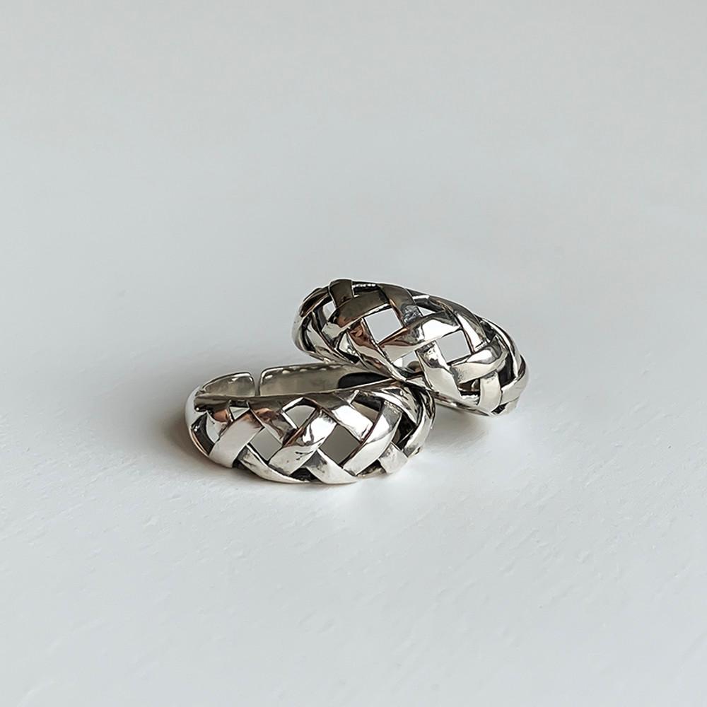 사슬 크로스 실버 오픈링