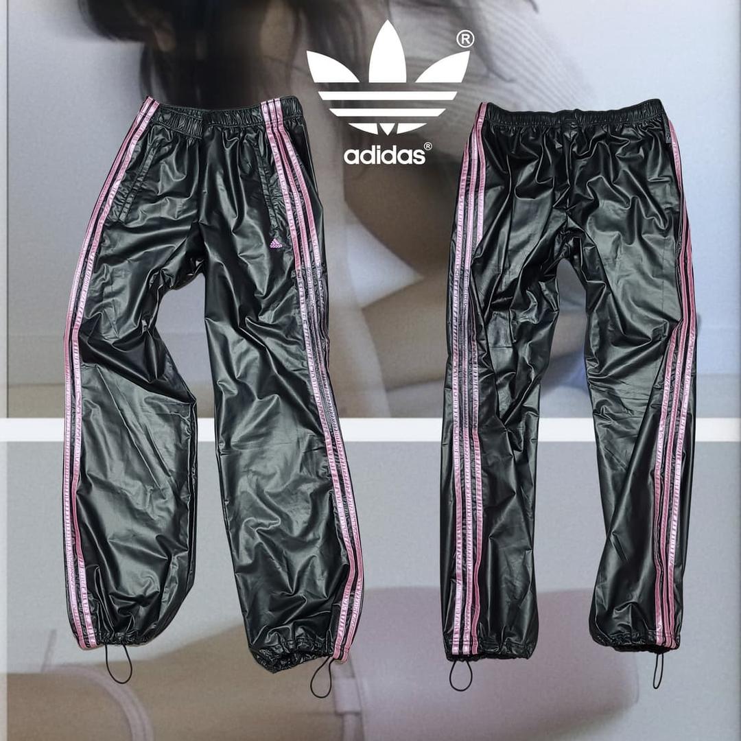 ADIDAS y2k babypink track nylo