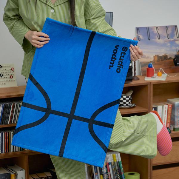 BasketBold blue Footmat