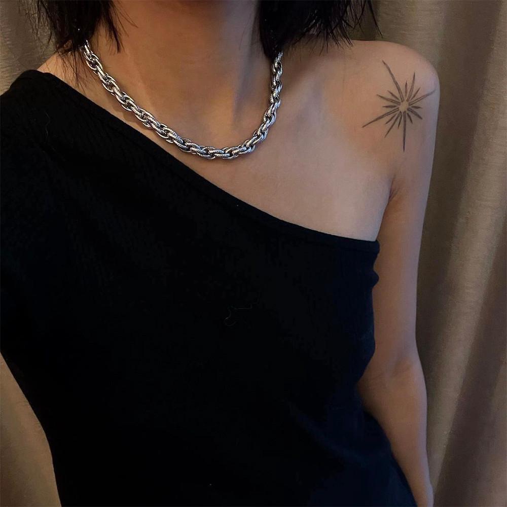 로프 사슬 체인 목걸이 써지컬스틸