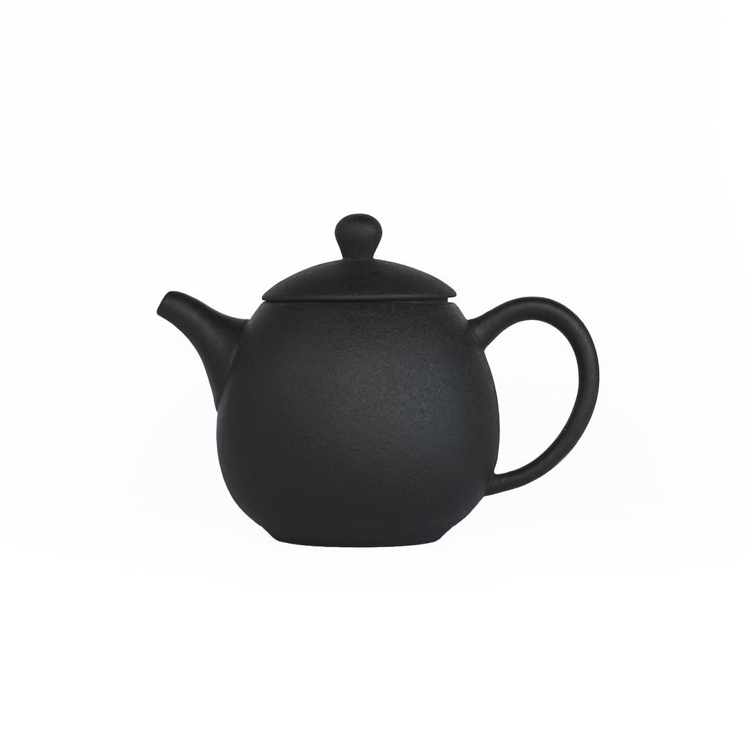 화산송이 화산석 다관 - Volcanic stone Round handle Teapot