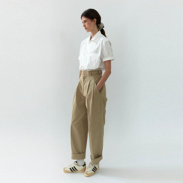 ★DANDEL★ DD structure balloon chino pants DARK MOCHA 단델 DD structure balloon chino pants (DARK MOCHA) - 위시버킷
