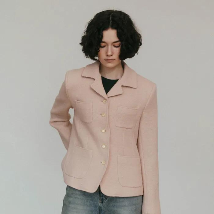 Kelly Tweed Jacket (Pink)