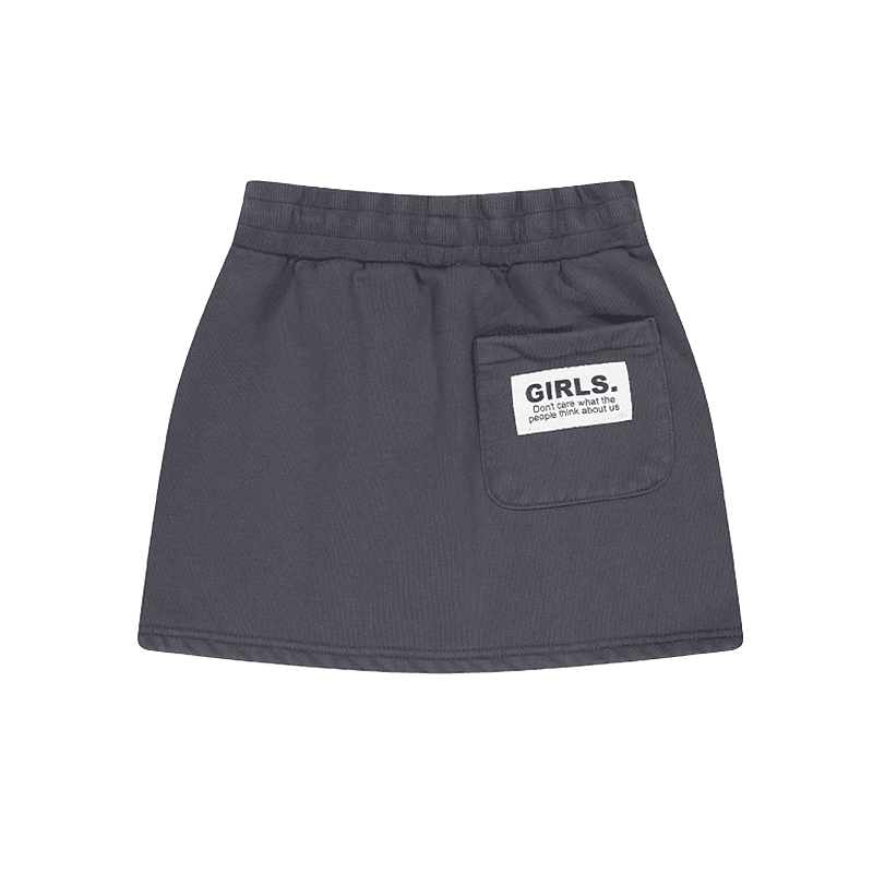 [OFTHEWHOLEHOUSE] Girls Washing Skirt - Navy