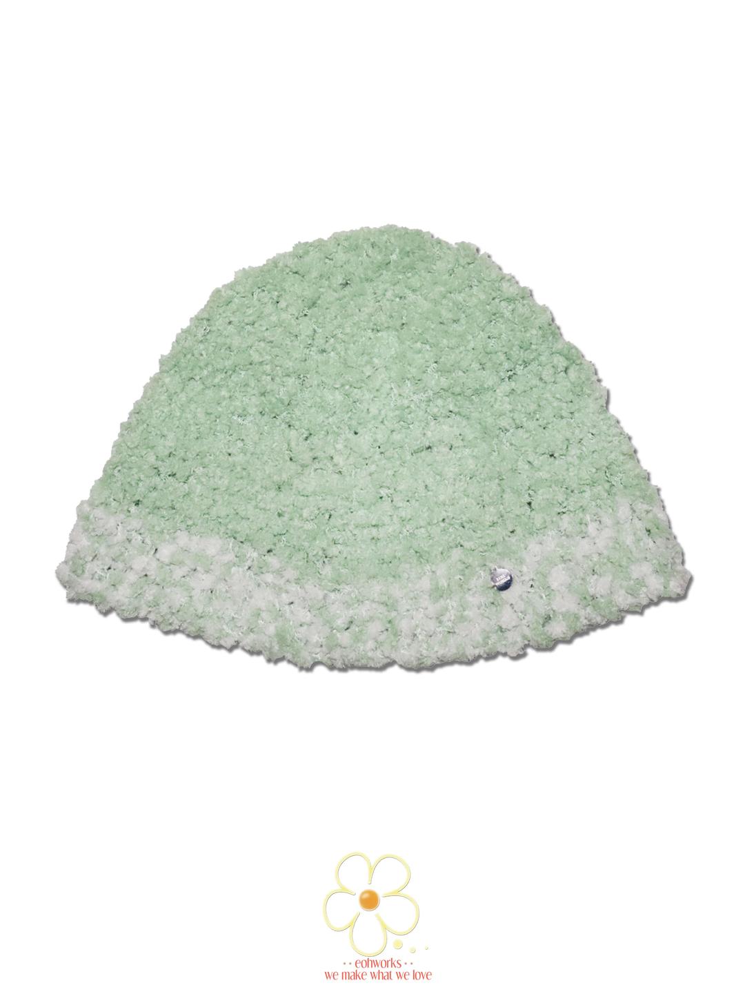 green popo hat