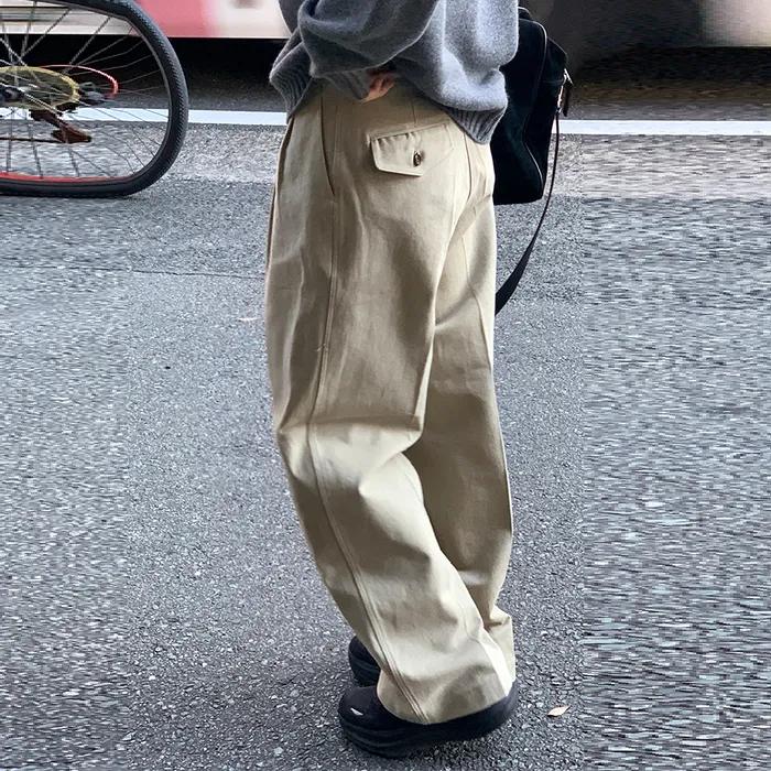 [3차] [기장선택] Classic winter slacks (beige)