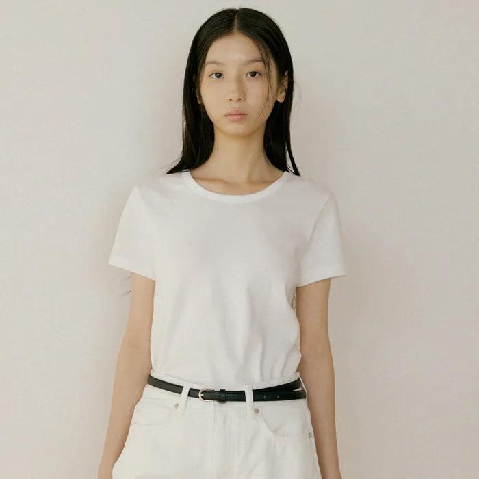 [20%][1+1] cotton round top (7color) [ivory M, black S,M 10/31 부터 순차 발송]