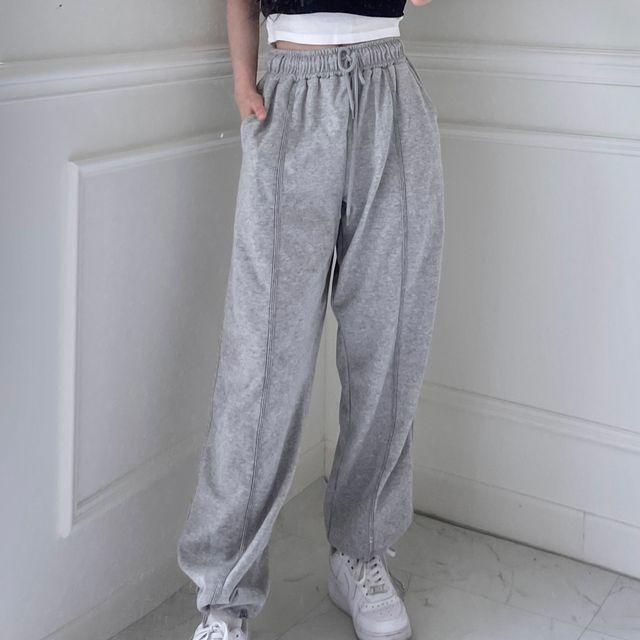 [부분당일배송!]특가세일! 강추![2way][꾸안꾸!] stitched jogger pants
