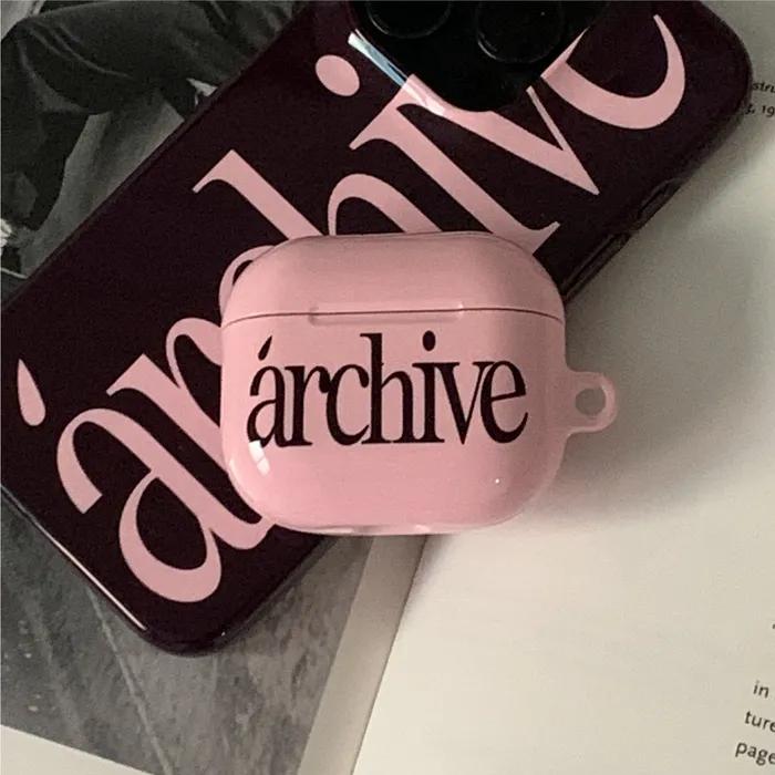 [에어팟4출시]archive airpods case_pink