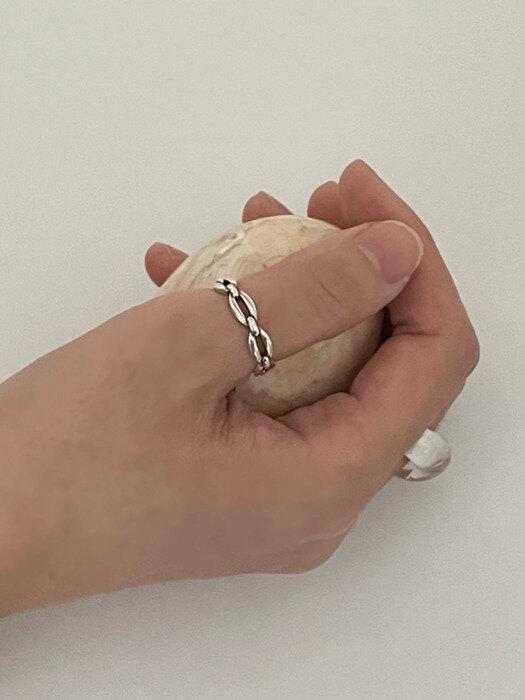 Antique Chain Open-Ring