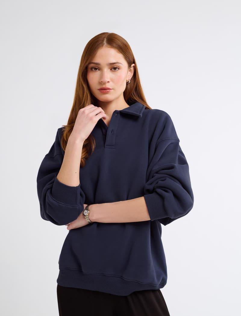 Airport Sweatshirt | Navy - M/L