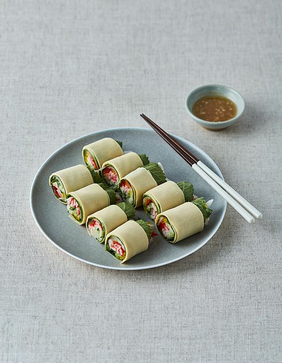 [정미경키친] 포두부 야채말이