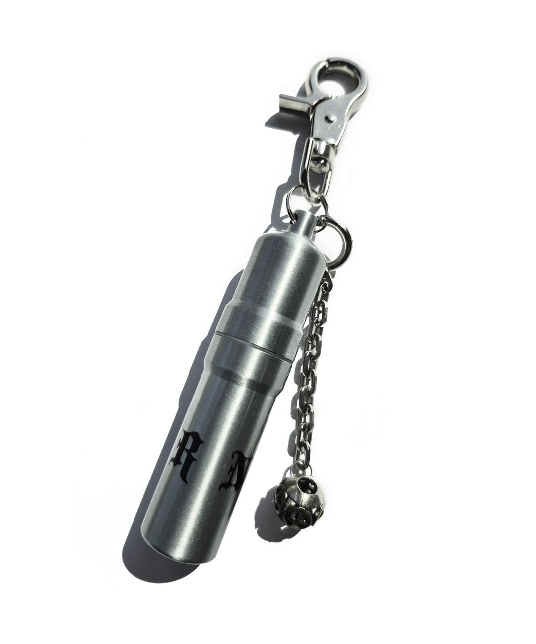 INCENSE CIGARETTE CASE KEYRING [SILVER]