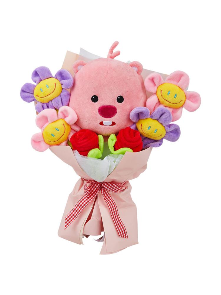 잔망루피 꽃다발 봉제 인형