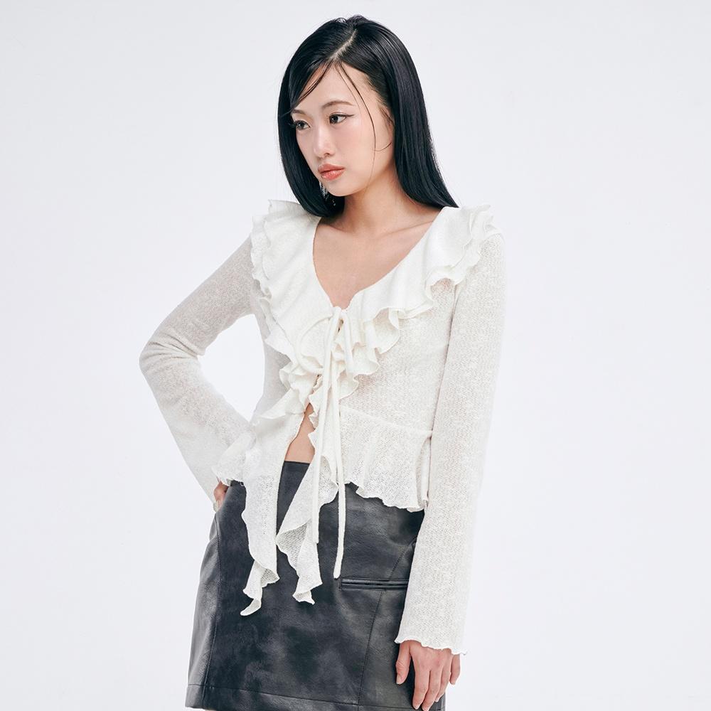 Winter cardigan (ivory)