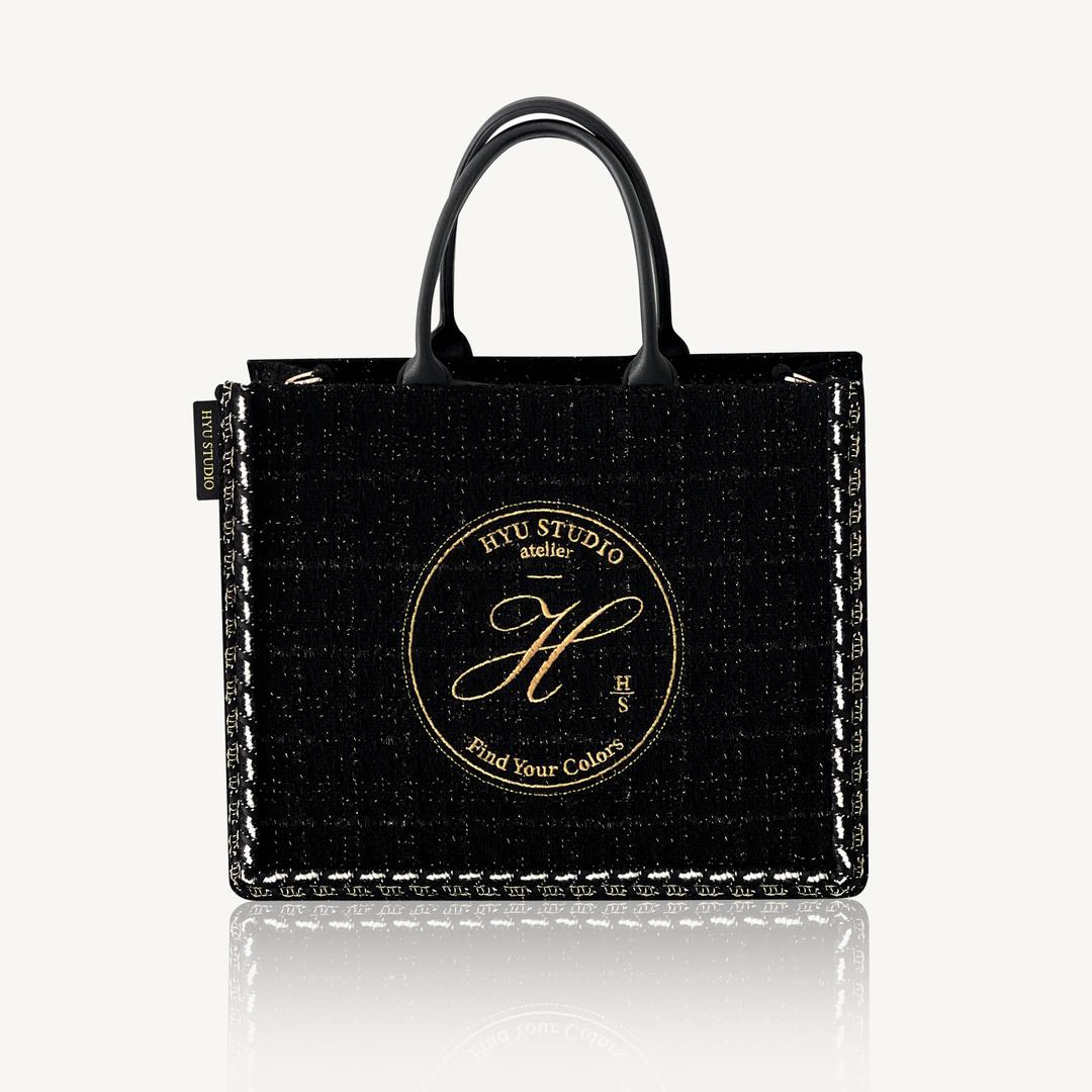 라푸백 트위드 블랙